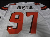 PORTER GUSTIN SIGNED AUTOGRAPHED JERSEY FSG COA