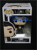 TOM HIDDLESTON SIGNED FUNKO WITH COA LOKI