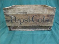 Pepsi-Cola wooden crate - As is