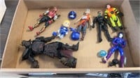 Action Figure lot power rangers spawn marvel and
