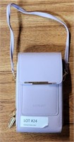 ROULENS LILAC -COLORED MINI  BAG WITH STRAPS