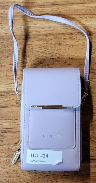 ROULENS LILAC -COLORED MINI  BAG WITH STRAPS