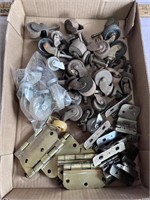 lot of old casters