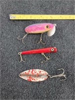 Jitterbug, 3/4oz Little Cleao Spoon Red lure