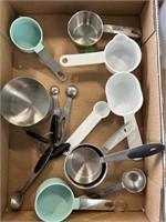 Measuring Cups, spoons, and more