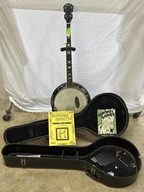 5-String Banjo - Epiphone with Hardcase, extra