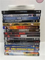Lot of DVD's. Some in Sleeves, Some Original Cases