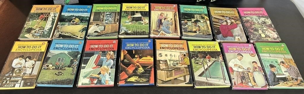 Vintage 1961 “HOW-TO-DO-IT” Encyclopedia Set