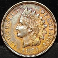 1891 Indian Head Cent from Set