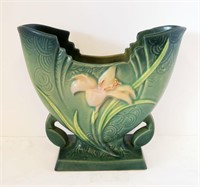 1940s Roseville Zephyr Lily 205-6 Vase AS IS