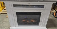 51" electric fireplace (Damaged & Will NOT heat