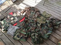 Men's camo clothes small/extra-long