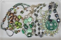 Shades of Green Fashion Jewelry Collection