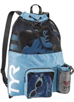 New TYR Big Mesh Mummy Backpack For Wet Swimming,