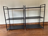 2 Metal Storage Shelves (B)