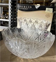 Dublin Crystal Glass Bowl