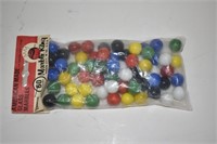 Vintage Marble King 60ct Hand Made Glass Marbles