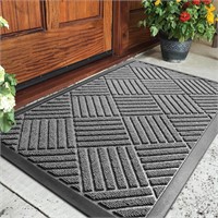 Door Mat 35x23.5 Heavy Duty Grey