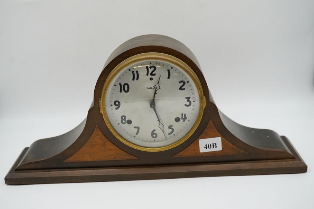 Gilbert Mantle Clock w/Key