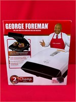 George Foreman "Champ" Electric Grill