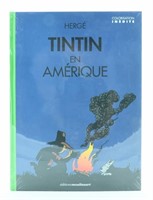 Tintin en Amérique. Colorisé version Feu de camps