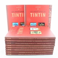 Tintin. Lot de 10 doubles albums (2007)