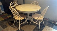 KITCHEN TABLE W/ (4) CHAIRS