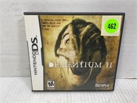 DEMENTUM II DS GAME IN CASE - TESTED WORKING