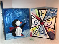 2 paintings