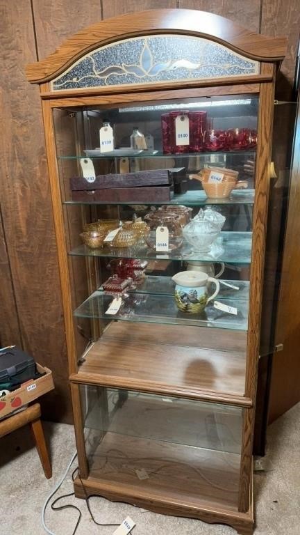 LIGHTED DISPLAY CABINET