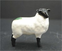 Beswick black faced sheep ceramic figure