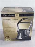 Acoustic Research wireless stereo headphones in