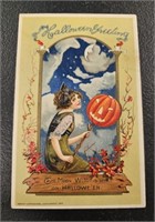 1912 John Winsch Embossed Halloween Greeting