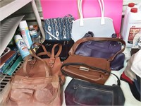 Lot of 8 Purses