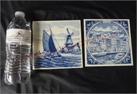 Schoonhaven Keramiek Delft Holland Tile Trivets