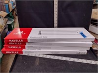 Four HAVELLS Fluorescent U Shaped Tubes