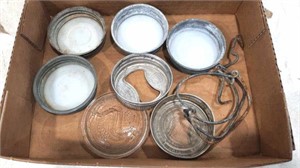 Zinc Canning Jar Lids & Glass Lids