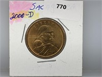 2000-D Sacagawea $1 Dollar