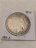 1923s Silver Peace Dollar