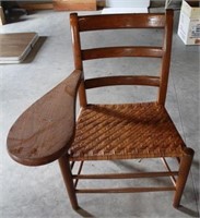 Early writing arm chair