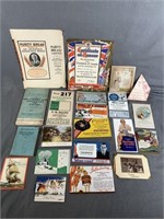 Post Cards, Advertisements, etc