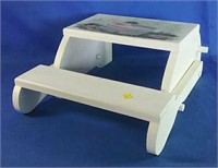 Wooden Step stool/seat for child