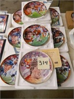 (9) John Elway Collector Plates