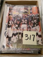 Collection of Denver Broncos Misc. Magazines