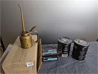Lot of Roofing Nails & Oil Can