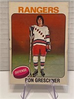 Ron Greschner 1975/76 Rookie Card