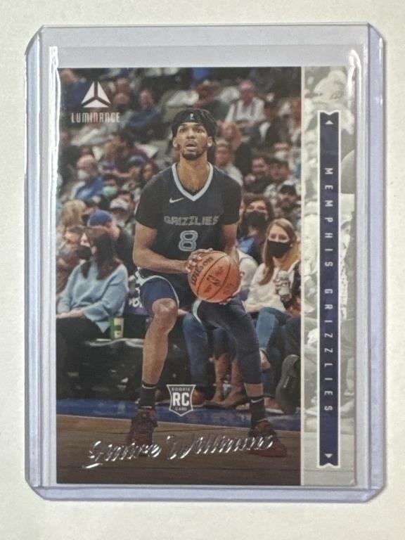 2021-22 Panini Luminance #251 Ziaire Williams RC!