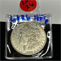 1884 - P Morgan Silver $ Coin