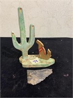 Decorative Wooden Cactus and Arrow Head