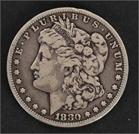 1880-CC MORGAN SILVER DOLLAR